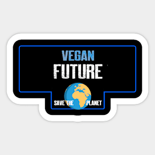 Vegan future Sticker